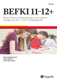 Berliner Test zur Erfassung fluider und kristalliner Intelligenz für die 11. und 12. Jahrgangsstufe