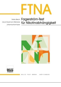 Fagerström-Test für Nikotinabhängigkeit