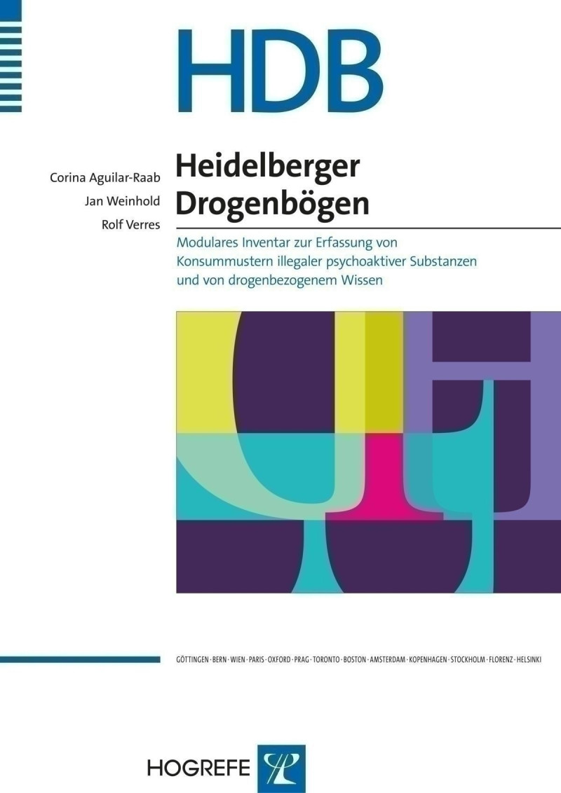 Test komplett bestehend aus: Manual, je 5 Fragebogen Cannabis-Wissensmodul, Amphetamine-Wissensmodul, Kokain-Wissensmodul, Halluzinogene-Wissensmodul, Ecstasy-Wissensmodul, Cannabis-Verhaltensmodul, Amphetamine-Verhaltensmodul, Kokain-Verhaltensmodul, Hal