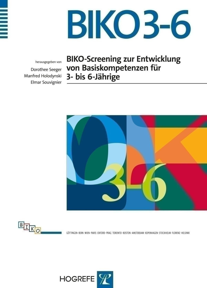 Test komplett bestehend aus: Manual, Anleitungsheft sozio-emotionale Basiskompetenzen (KIPPS), Anleitungsheft motorische Basiskompetenzen (MOT 4-8), Anleitungsheft numerische Basiskompetenzen (MBK-0), Anleitungsheft sprachliche Basiskompetenzen (HASE), 25