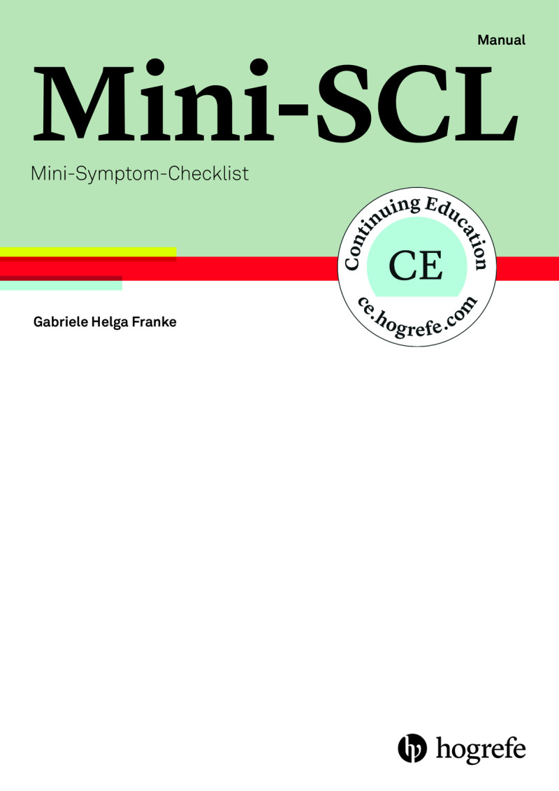 Mini-SCL komplett bestehend aus: Manual, 5 Fragebogen, 5 Auswertungsbogen, 5 Profilbogen und Mappe