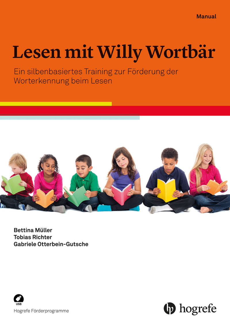 Trainingsprogramm komplett bestehend aus: Manual (inkl. USB-Stick), 1 Spielbrett „Silbenrennen“ für die Gruppenarbeit, 3 Spielbretter „Silbenrennen“ für die Partnerarbeit, 7 Spielfiguren und Mappe