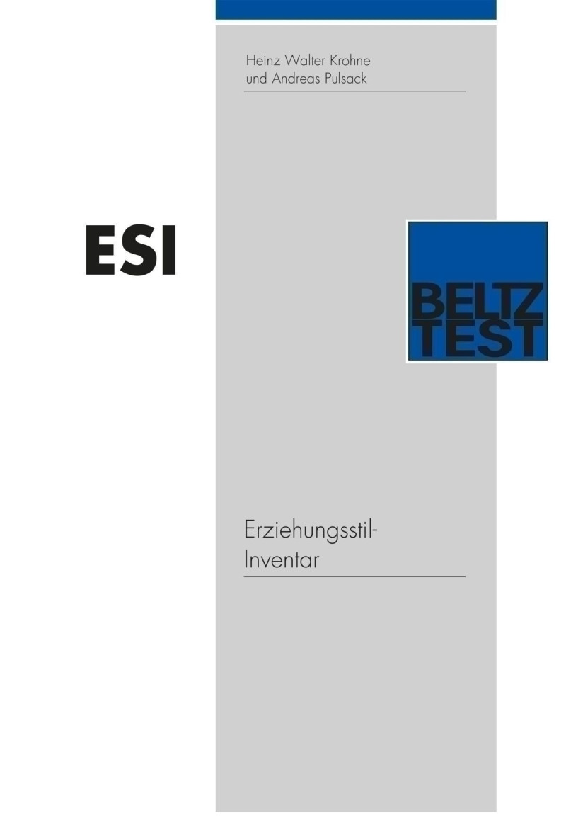 Test komplett bestehend aus: Manual, je 10 Fragebogen M + V, Schablonensatz und Mappe
