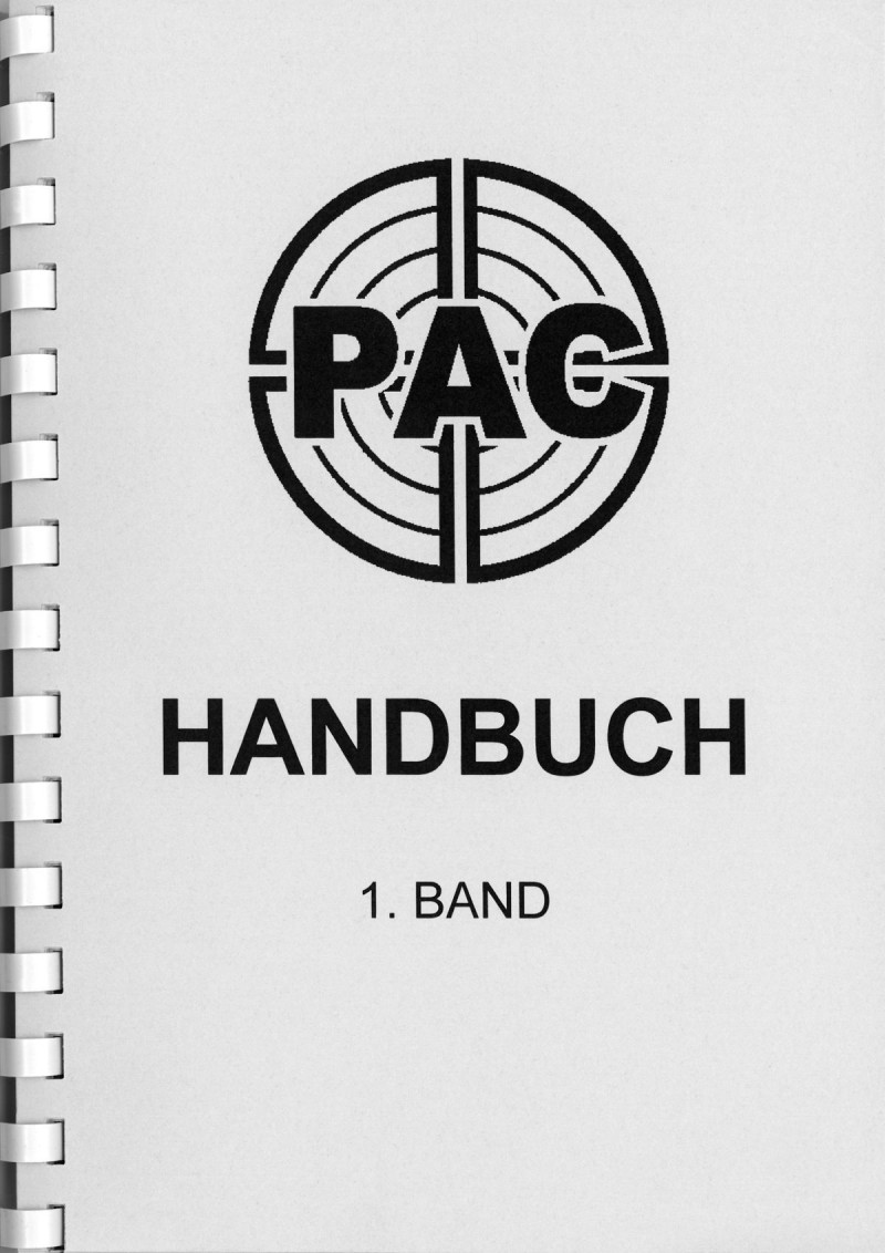 Handbuch Band 1 (P = PAC, PAC 1, PAC 2, M/PAC 1)