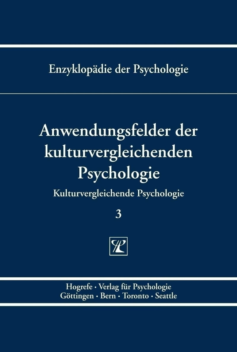 Anwendungsfelder der kulturvergleichenden Psychologie