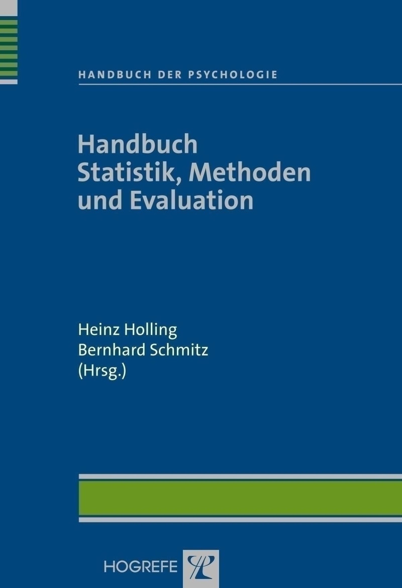 Handbuch Statistik, Methoden und Evaluation