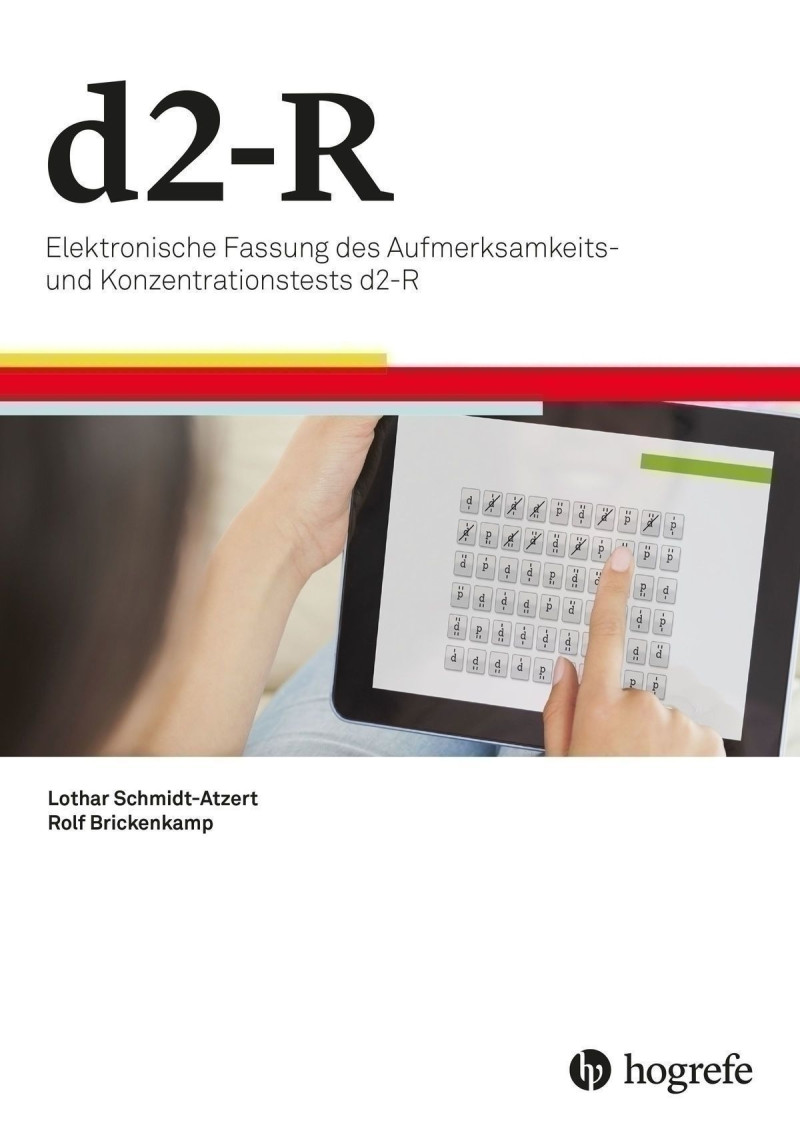 d2-R (HTS) d2-R – Elektronische Fassung des Aufmerksamkeits- und Konzentrationstests d2-R, Testkit inkl. 50 Nutzungen und Manual