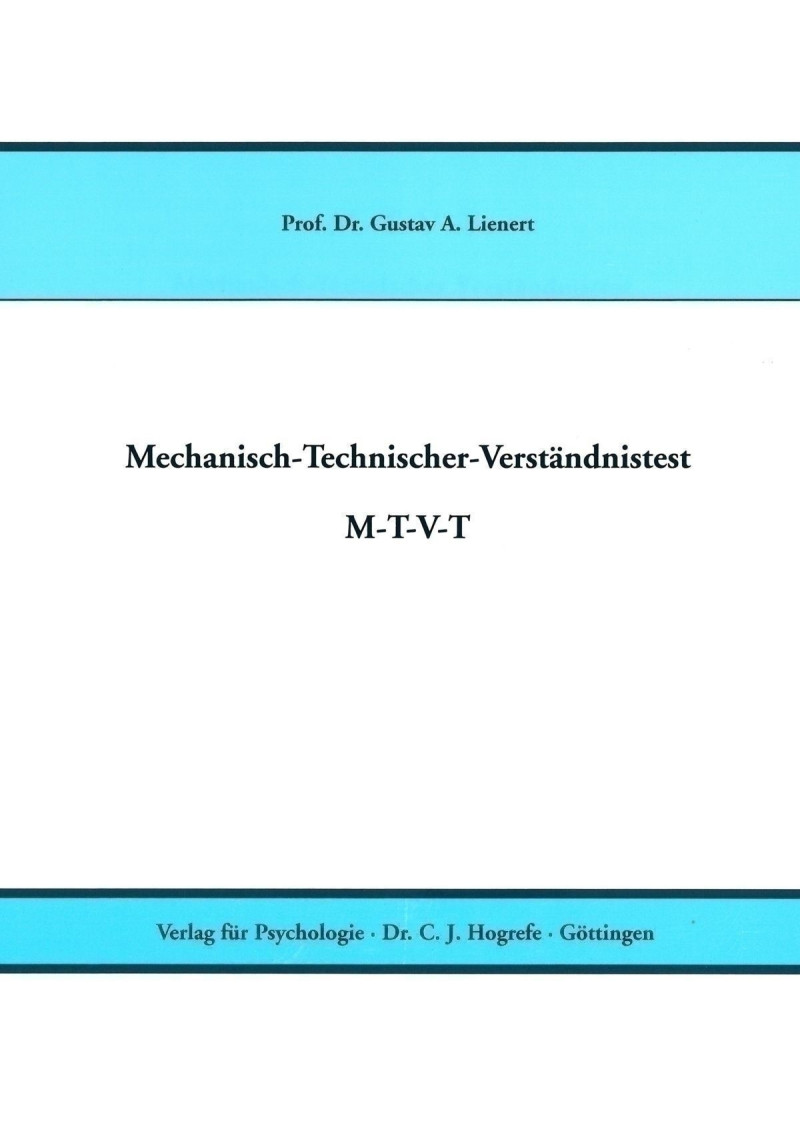 Test komplett bestehend aus: Handanweisung, 2 Testheften, 40 Antwortbogen, Schablone und Mappe