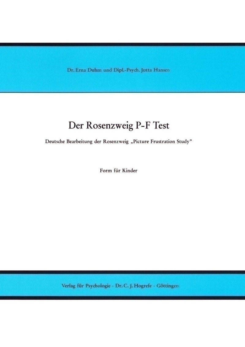 Test komplett bestehend aus: Handanweisung, 20 Testheften und Mappe