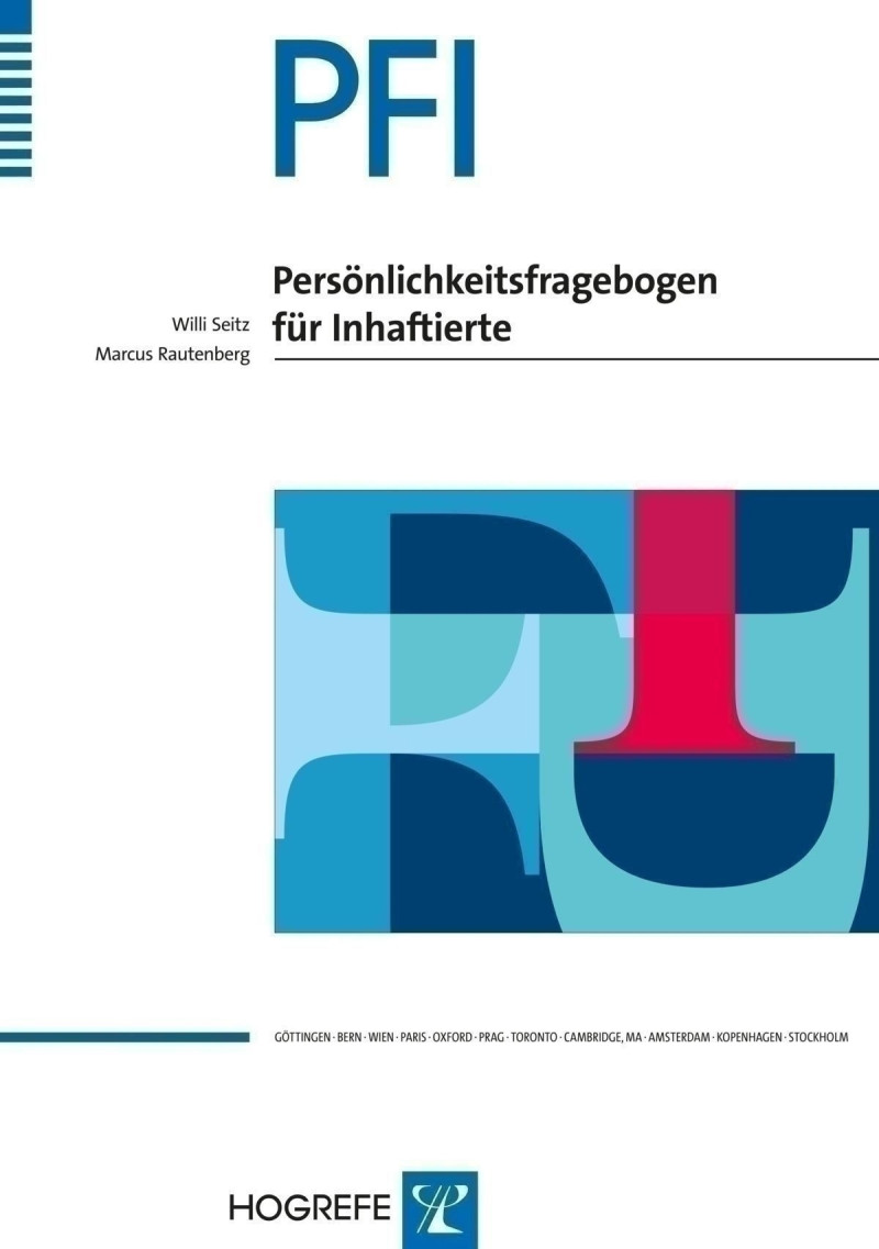 Test komplett bestehend aus: Manual, 5 Fragebogen PFI, 5 Fragebogen PFI+, Auswertungsschablonen PFI, Auswertungsschablonen PFI+ , 10 Ergebnisblätter 1, 10 Ergebnisblätter 2 und Mappe