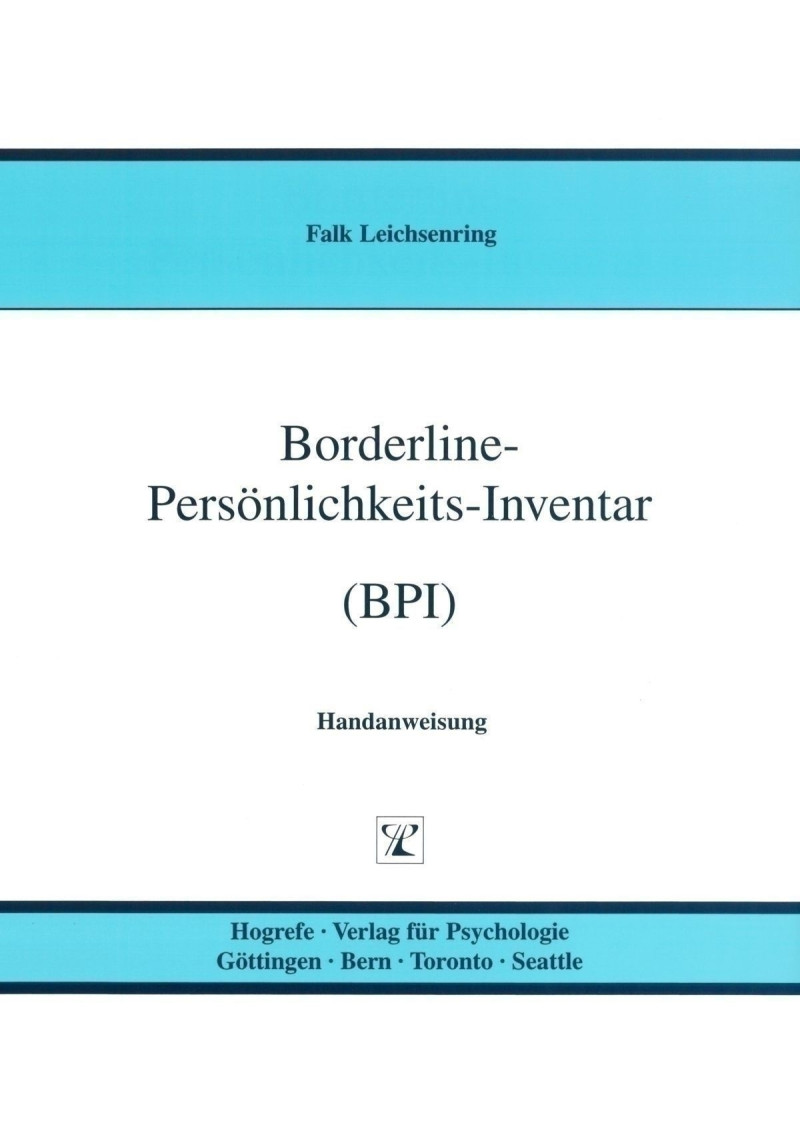 Test komplett bestehend aus: Handanweisung, 10 Fragebogen, 10 Profilblättern, Schablonensatz und Mappe