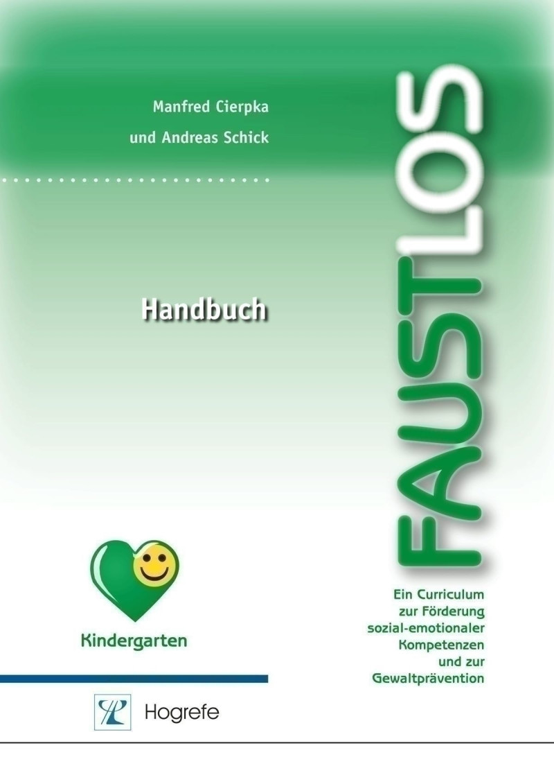Curriculum komplett bestehend aus: Handbuch, Anweisungsheft, Bildkarten inkl. CD-ROM, Handpuppe Schnecke, Handpuppe Hund und Koffer. Die Lieferung des FAUSTLOS Koffers kann nur an Absolventen einer Schulung durch das Heidelberger-Präventions-Zentrum erfo