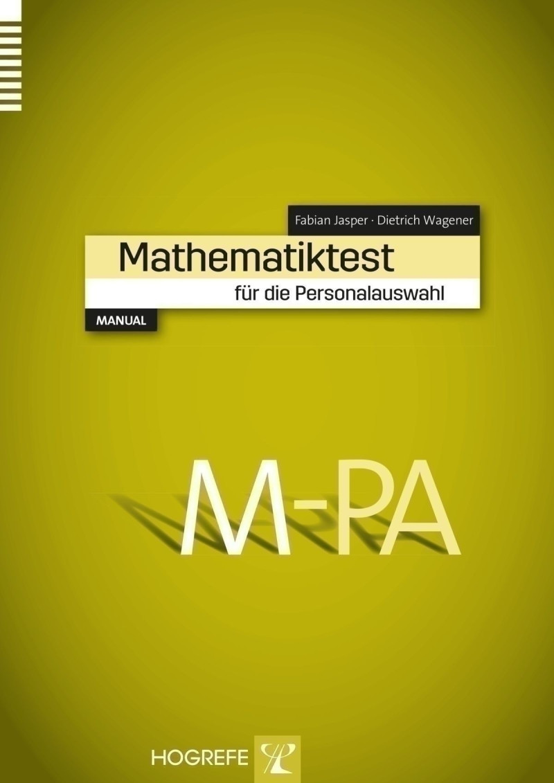 Test komplett bestehend aus: Manual, 2 Hinweise für Teilnehmer, 2 Testhefte Langform A, 2 Testhefte Langform B, 10 Antwortbogen Langform A, 10 Antwortbogen Langform B,10 Testhefte Kurzform A, 10 Testhefte Kurzform B, 10 Profilbogen, Schablonensatz und Map