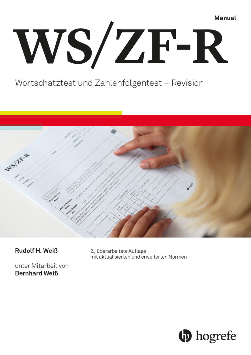 CFT 20-R mit WS/ZF-R komplett bestehend aus: Manual CFT 20-R, Beiheft CFT 20-R, Testheft CFT 20-R, 10 Antwortbogen CFT 20-R, 10 Auswertungsbogen CFT 20-R, Manual WS/ZF-R, je 2 Testhefte Form A+B WS/ZF-R, Schablonensatz WS/ZF-R und Mappe CFT 20-R mit WS/ZF