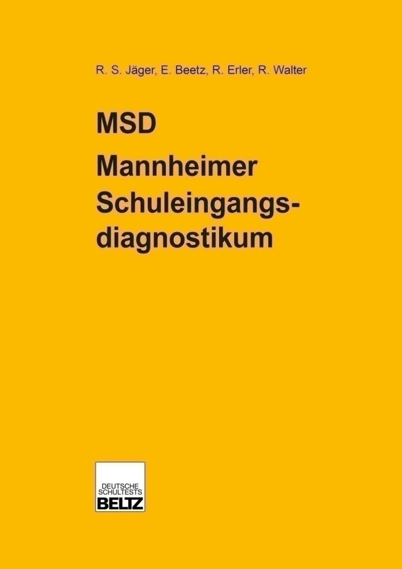 Mustermappe bestehend aus: Manual, Muster-Testheft mit Auswertungsbogen und Schablone „Konzentration“