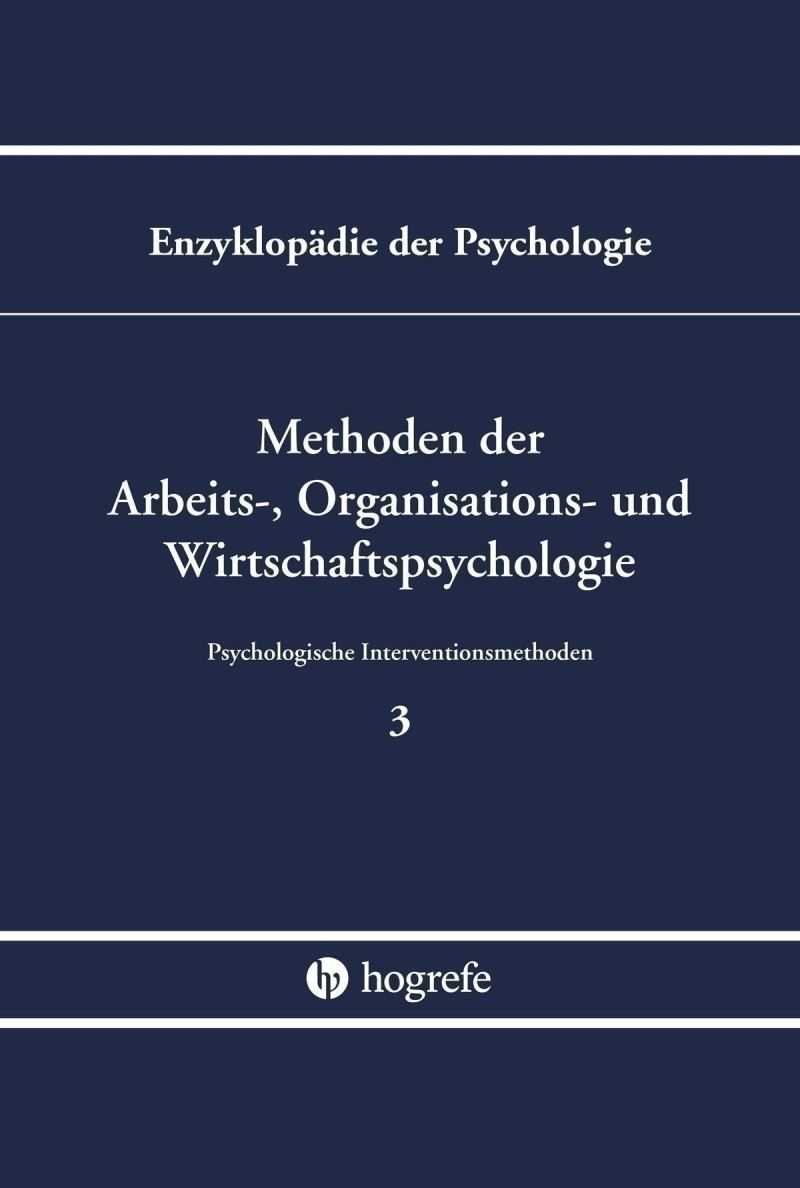 Methoden der Arbeits-, Organisations- und Wirtschaftspsychologie