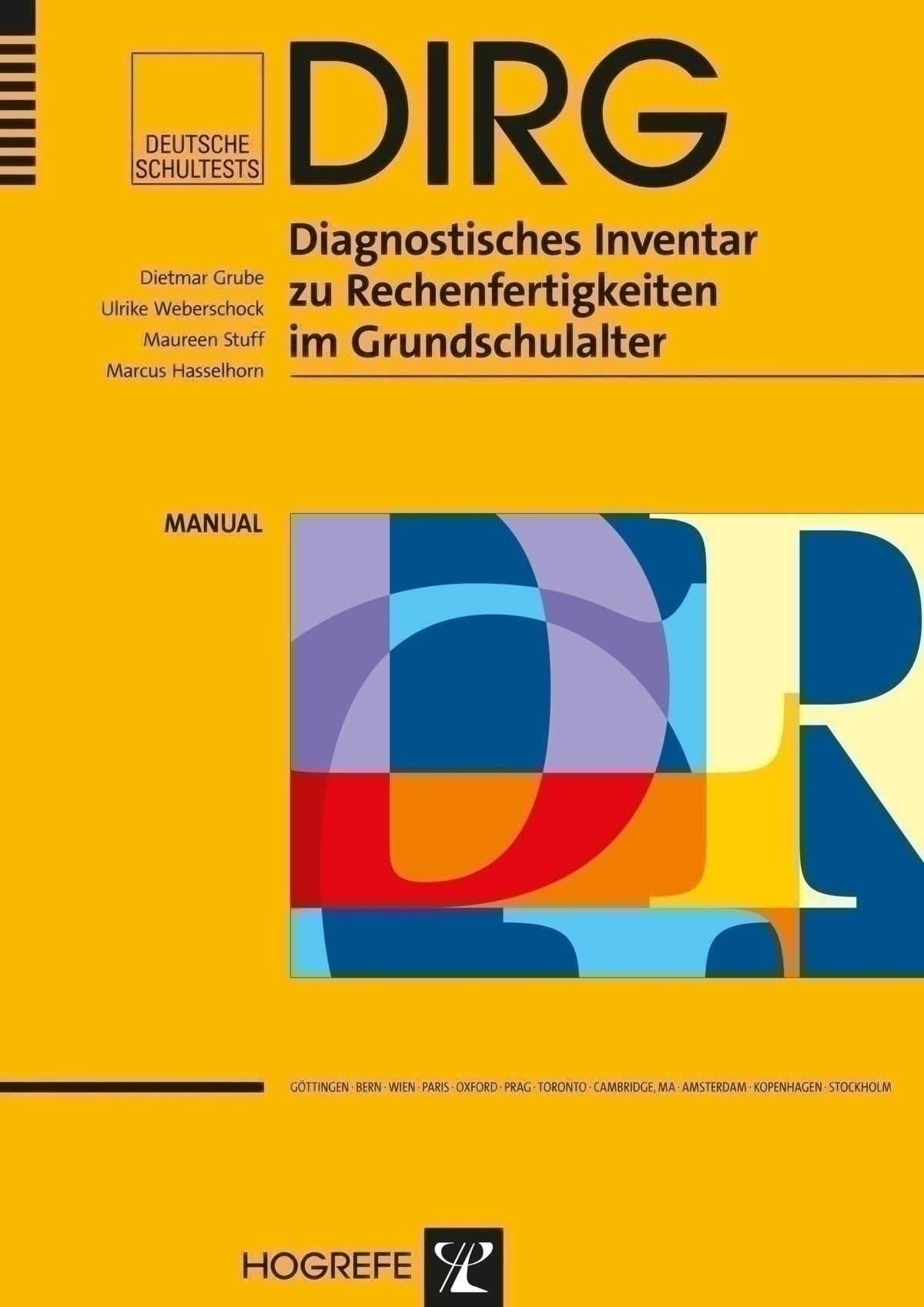 Test komplett bestehend aus: Manual, Instruktion, Testheft Modul Basis Form A + B, Testheft Modul M 100 Form A+B, Testheft Modul D 100 Form A+B, Testheft Modul AS 1000 Form A+B, Schablonensatz Modul Basis Form A+B, Schablonensatz Modul M 100 Form A+B, Sch