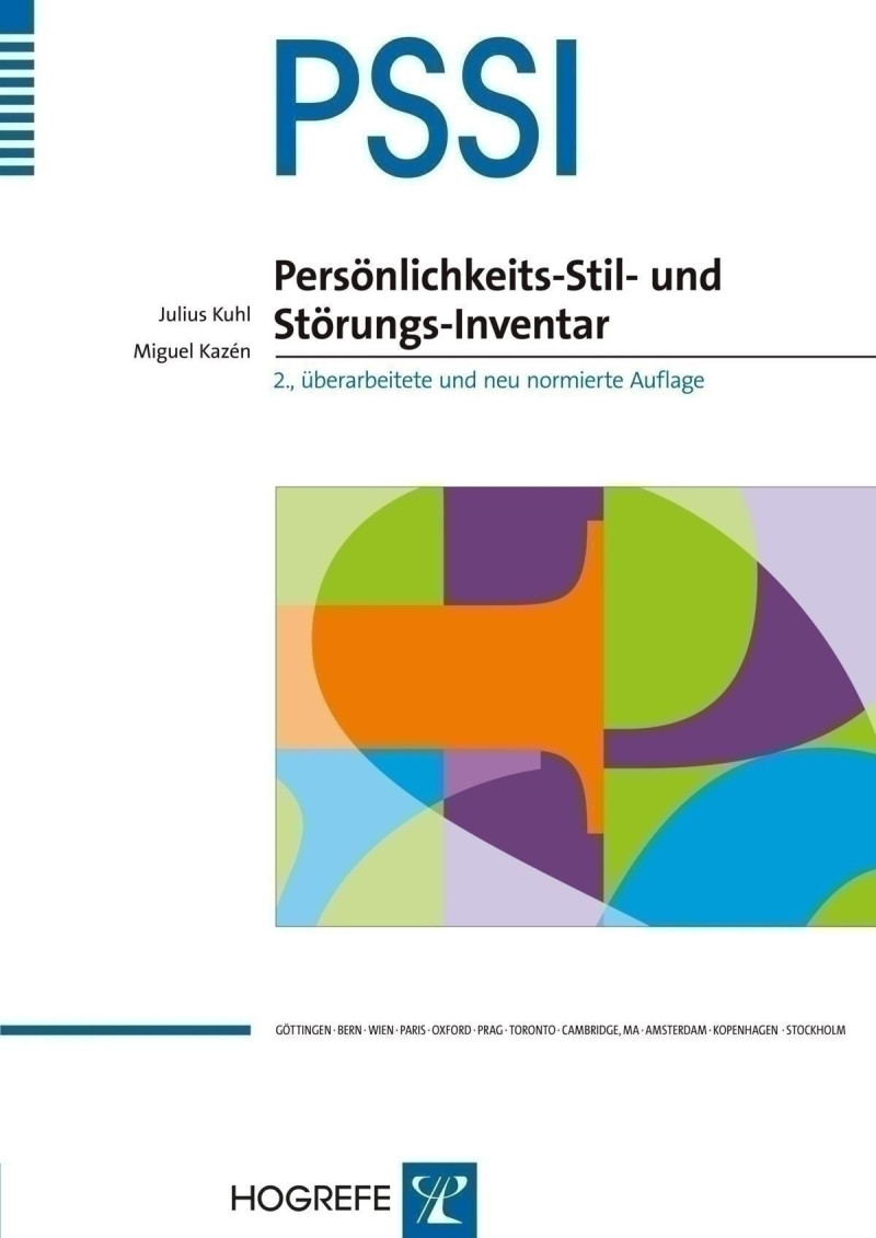 Test komplett bestehend aus: Manual, 10 Fragebogen, 10 Profilbogen, Schablonensatz und Mappe