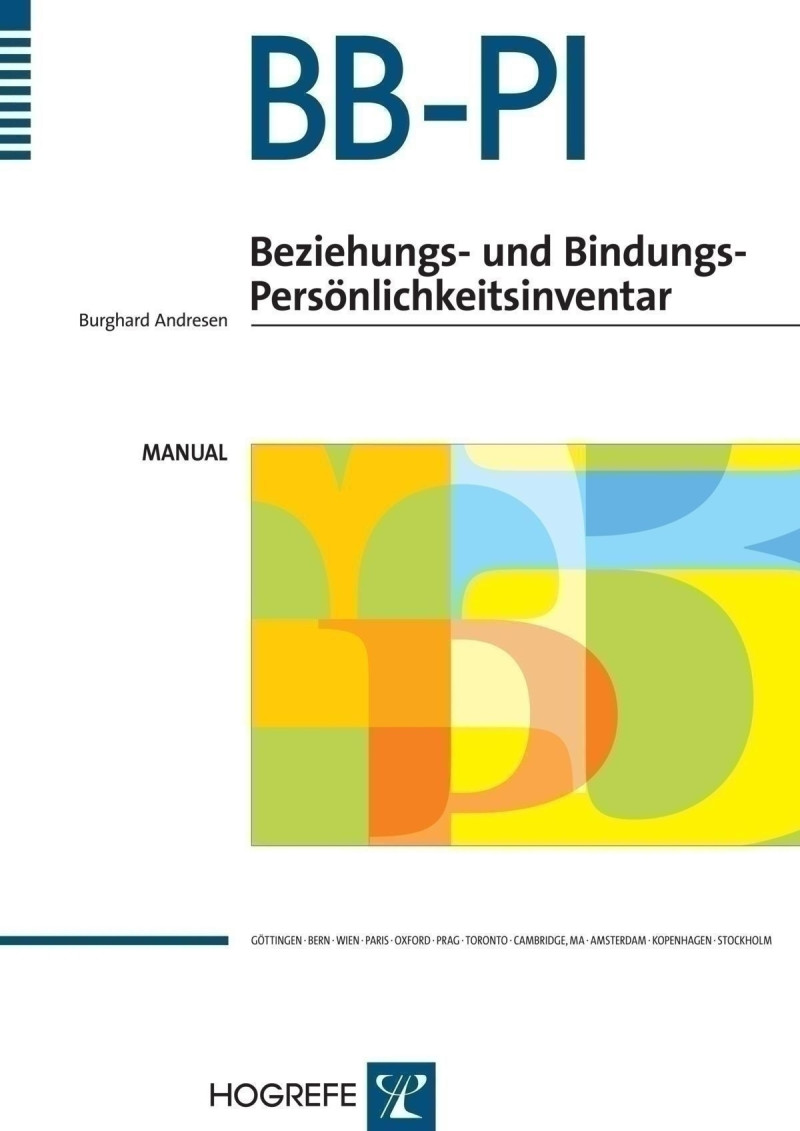 Test komplett bestehend aus:
Manual, 2 Testheften, 10 Antwortbogen, 10 Profilbogen, Schablone und Mappe