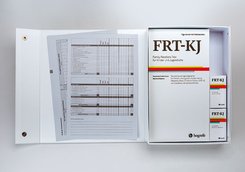 Test komplett bestehend aus: Manual, 10 Dokumentationsbogen Itemzuordnungen: Version für Kinder, 10 Dokumentationsbogen Itemzuordnungen: Version für Jugendliche, 10 Auswertungsbogen: Version für Kinder, 10 Auswertungsbogen: Version für Jugendliche, Satz I