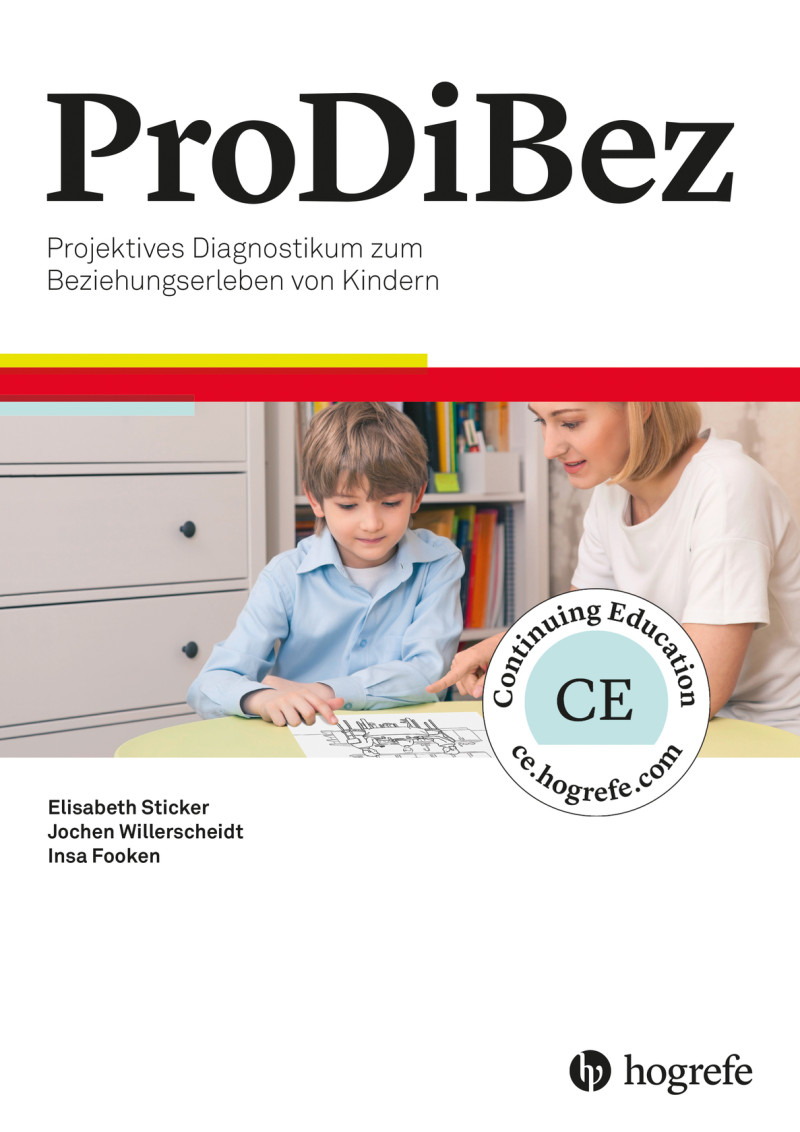 Test komplett bestehend aus: Manual, 16 Bildtafeln für Mädchen, 16 Bildtafeln für Jungen, 10 Auswertungsbogen, 10 Interpretationsbogen, 1 Instruktion, 1 Kodiersystem, 1 Box
