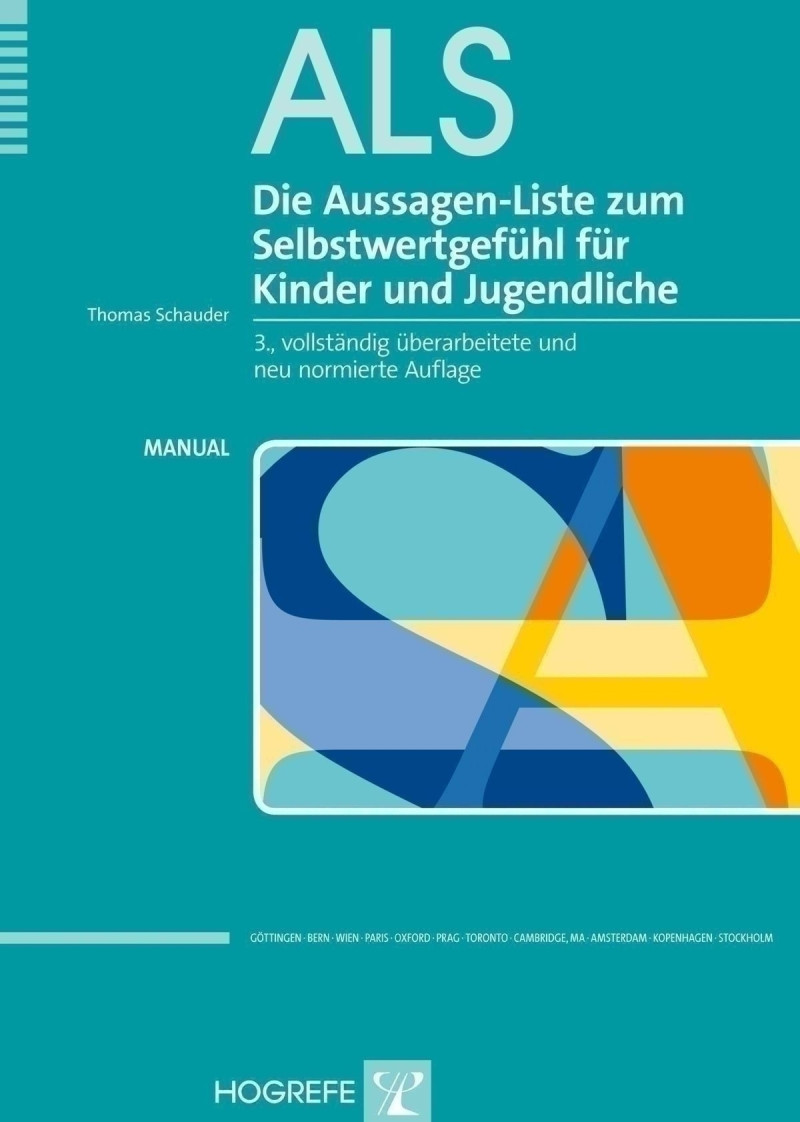 Test komplett bestehend aus: Manual, 5 Fragebogen Version H, 5 Fragebogen Version F, 10 Ergebnisbogen, Schablone und Mappe