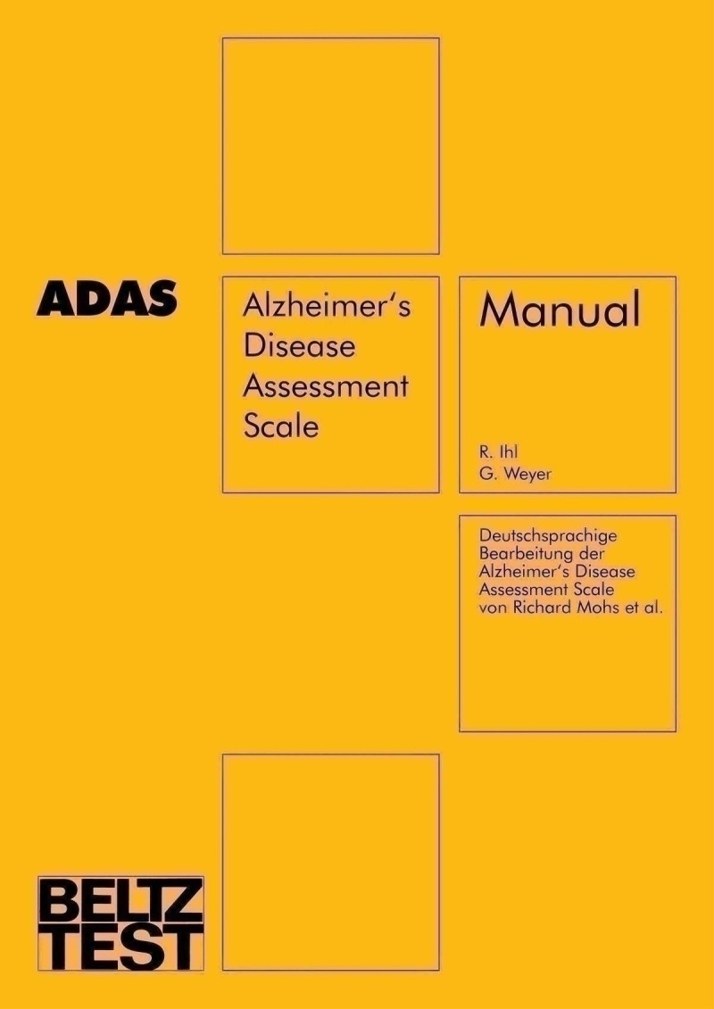 Test komplett bestehend aus: Manual, je 1 Protokollbogen A, B, C, D und E, Testmaterial und Koffer