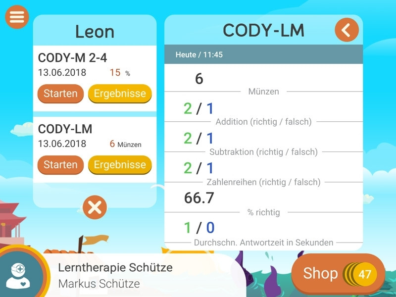 CODY-M 2-4 komplett, bestehend aus: Testsoftware inkl. 10 Testungen und Manual