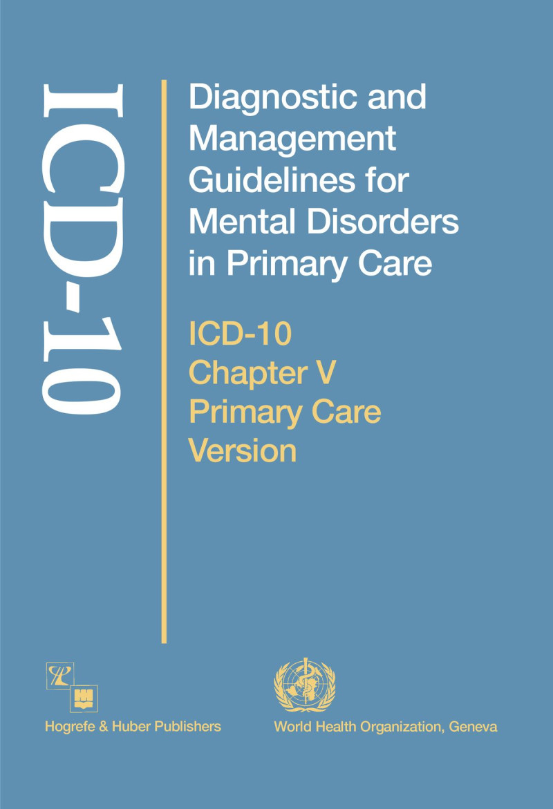 Diagnostic and Management Guidelines for Mental Disorders in Primary