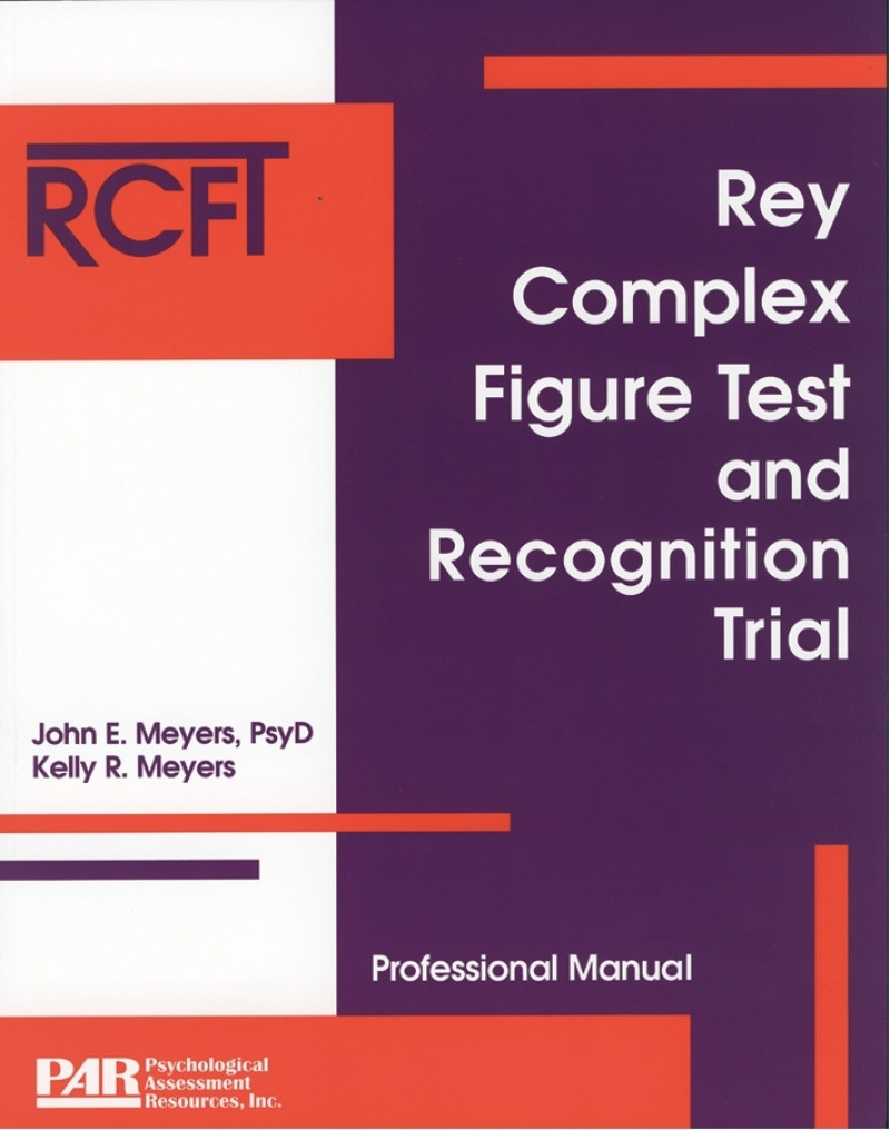 Rey Complex Figure Test and Recognition Trial komplet, amerikansk