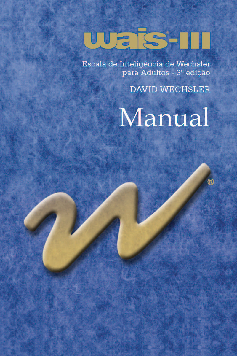 Kit Inicial (inclui Manual, Kit de materiais estandardizados, Cartões de Vocabulário, 25 Cadernos de registo, 25 Cadernos de resposta para Pesquisa de Símbolos e Código)