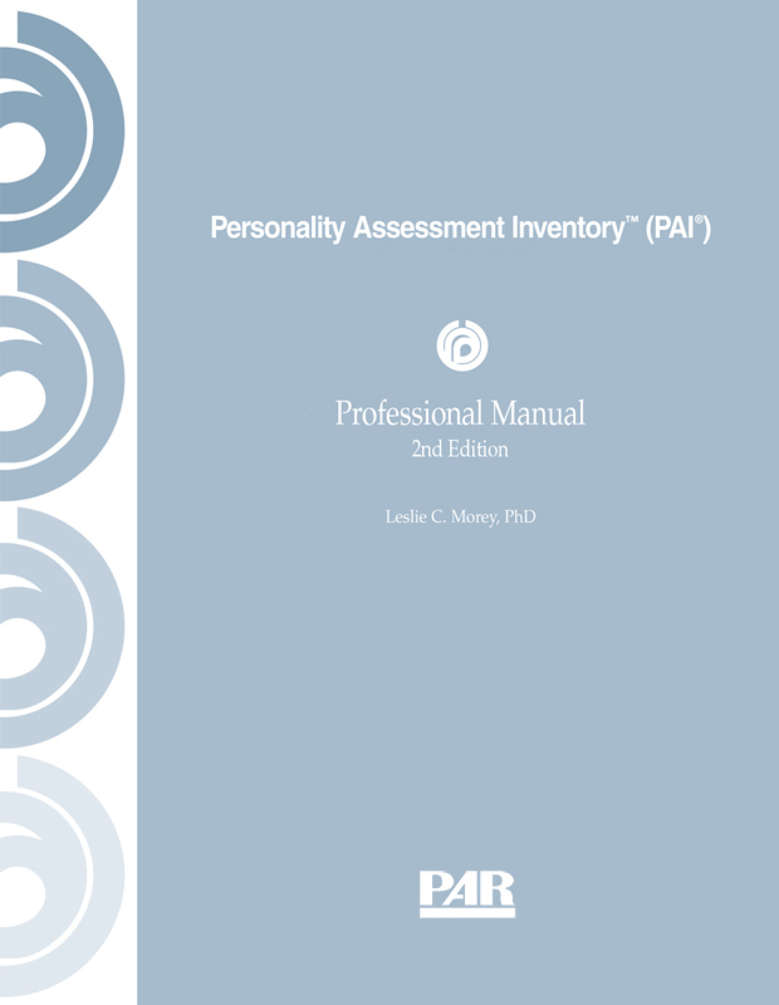 PAI Personality Assessment Inventory (PAI) Hogrefe Online testing