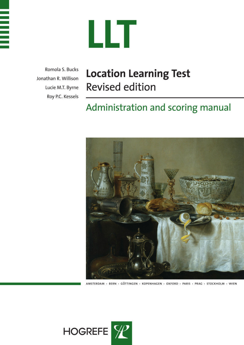 Complete Kit (LLT Manual, Test Grid, Practice Grid, 22 Picture Cards, 20 Scoring Forms - Version A, 10 Scoring Forms - Version B)